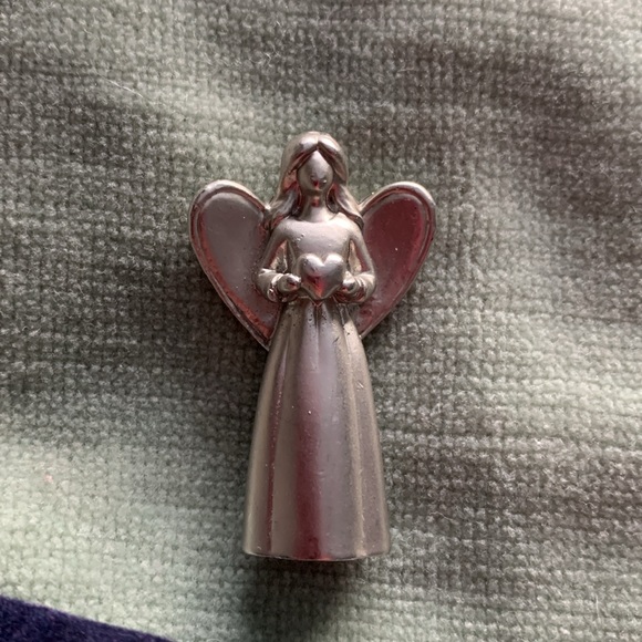 Guardian Angel Russ miniature love Angel pocket charm - Picture 3 of 14